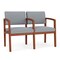 Lesro Lenox 2 Seat Tandem Seating W/ Arm, 44 in W 26 in L 31.5 in H LW2103 - alternate 1